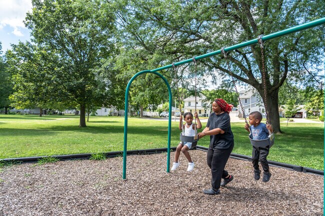 Younger kids will love the swings at King Park.