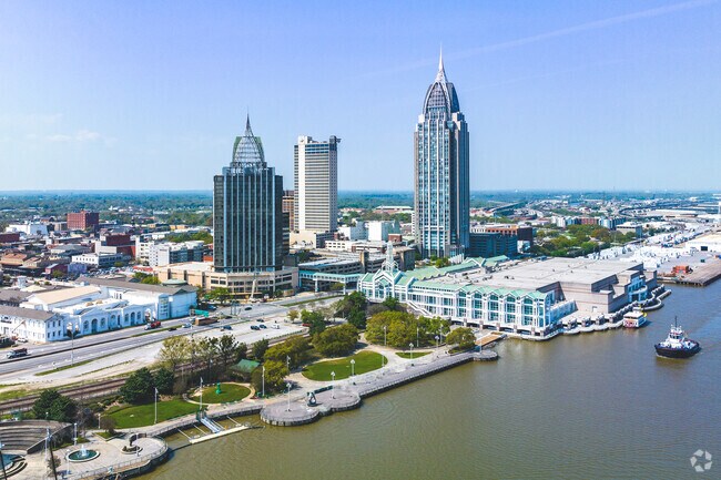 Downtown Mobile is only minutes from Bayview and offers many different events yearly.
