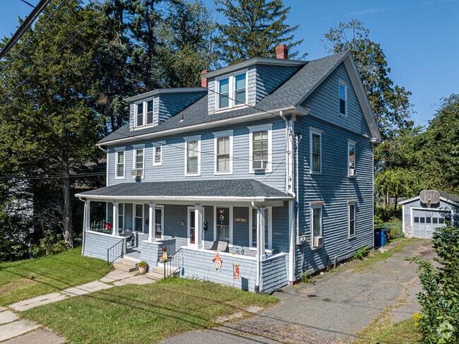 Many houses in Rockville are older two family homes that once served factory workers.