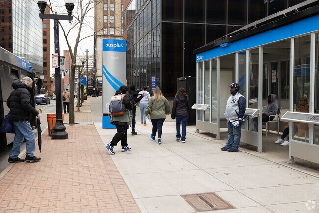 There is always an easy way to get around with CDTA stops every couple blocks in Sheridan Hollow