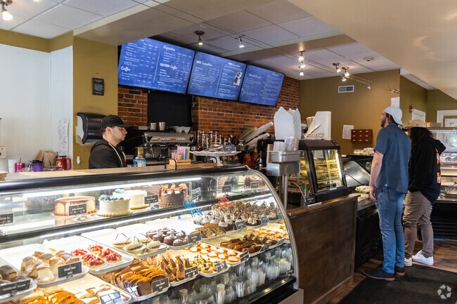 Buckley's Bakery and Cafe serves up coffee and daily baked goods.