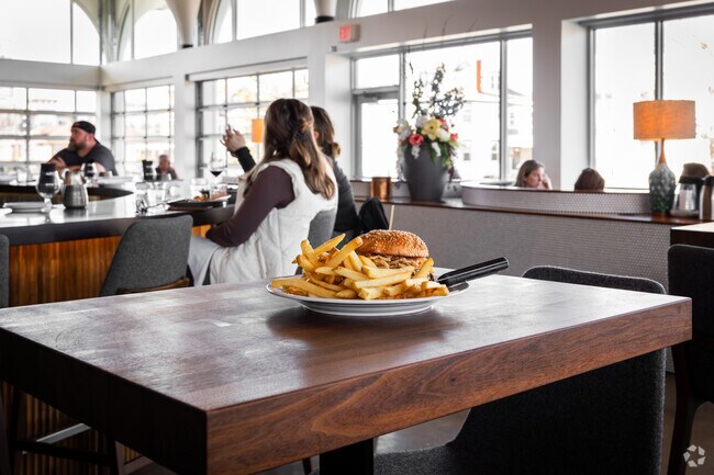 Grab a bite to eat from The Belmont in College Hill, not too far from Sleepy Hollow.