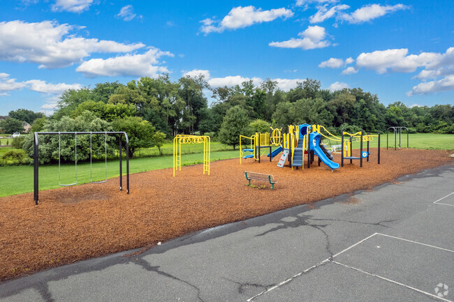 Second of three play area for the Whiton Elementary School in Branchburg Township.