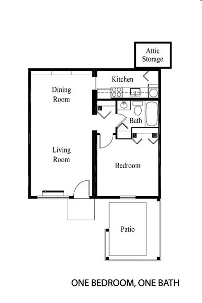 1BR/1BA