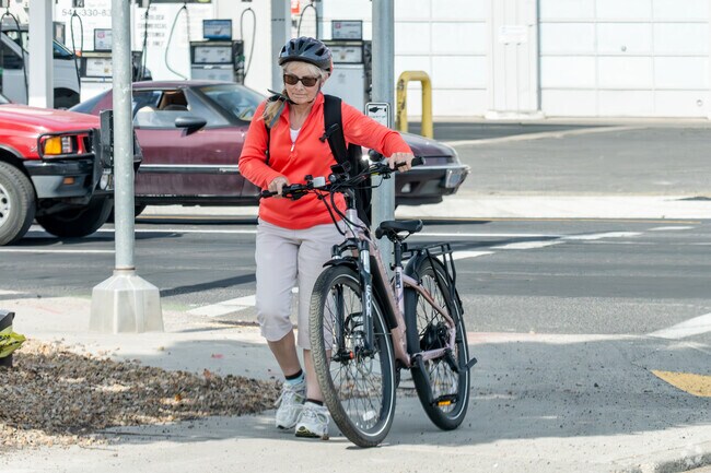 Old Farm District is very bike-friendly.  A lot of residents use it as a way of transportation.