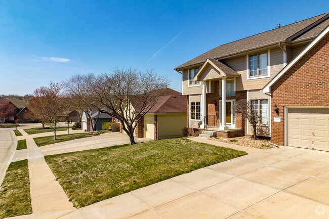 Split level homes with attached garages can be found in South Elkhorn.