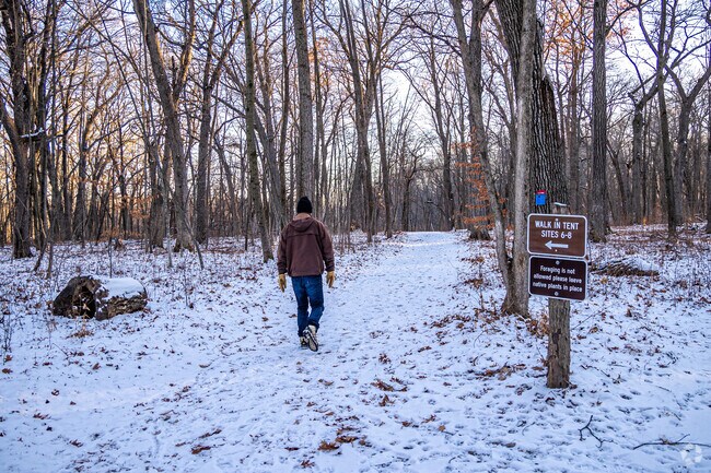 Ojiketa Regional Park has a series of hiking trails for Chisago City locals to explore.