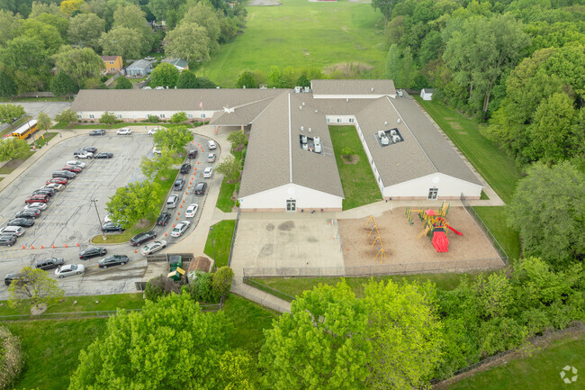 Winterfield Venture Academy features a playground.