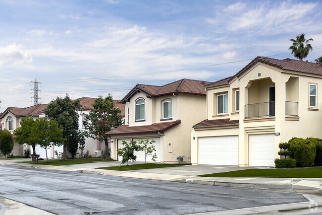Newly built Spanish-style homes are popular in the San Gabriel neighborhood.