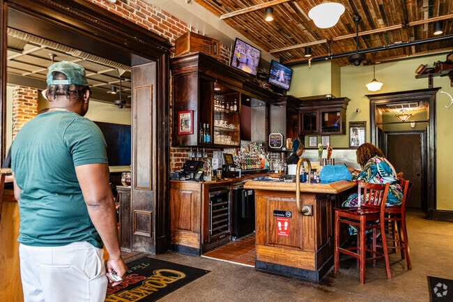 Croaker's Spot is a Blackwell favorite where residents can stop in for a quick lunch.