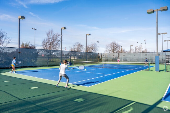 Play a round of tennis or pickleball at Bartholomew Sports Park.