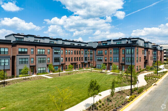 Tall Oaks/Uplands offers newly built townhomes and condos.