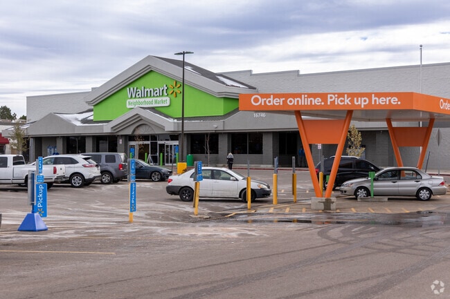 Residents of Smoky Hill can head over to the Walmart Neighborhood Market for their grocery needs