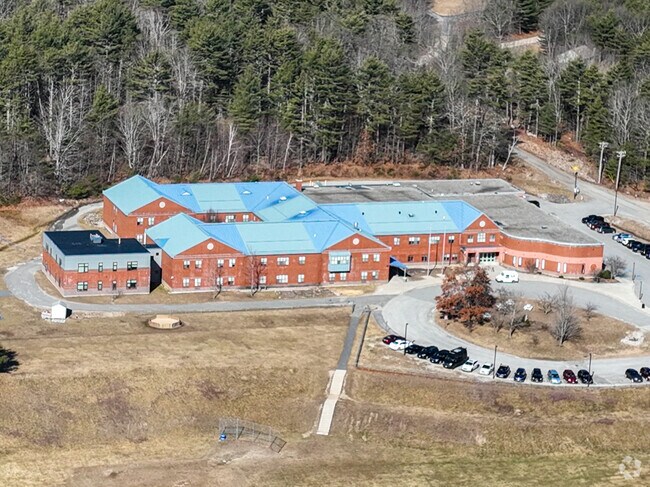 Gray-New Gloucester Middle School has a well-maintained campus.