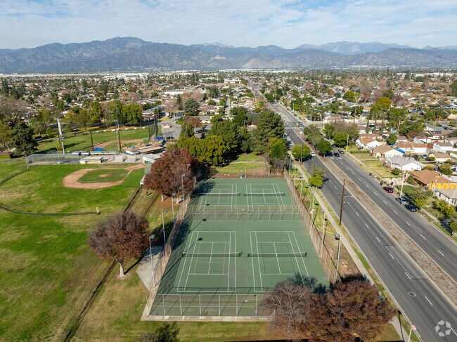 Del Norte Park is located within the San Gabriel Valley.