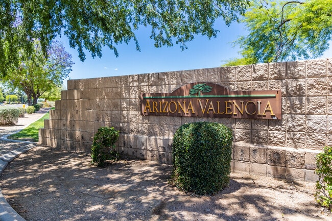 Arizona Valencia is a slow-paced residential neighborhood in Mesa.