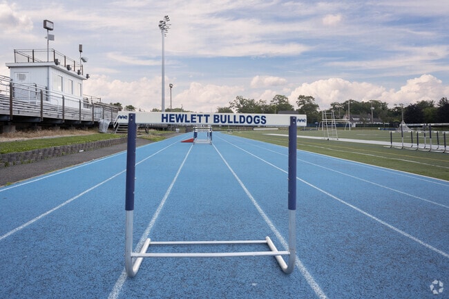 Track and Field are very popular at George W Hewlett Highs School in Hewlett, NY.