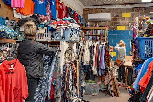 The Community Store on Main St in Tuttle has apparel for every member of the family.