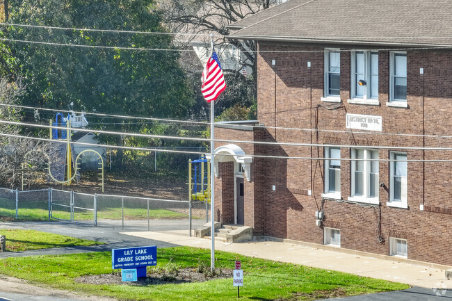 Lily Lake Grade school is located at 5N720 Illinois Route 47 in Maple Park, near Virgil.