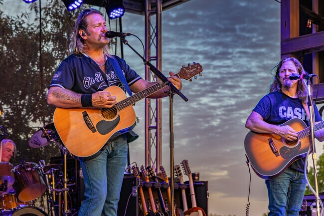 The On the Border band entertains residents of Cherry Branch and the greater New Bern area.