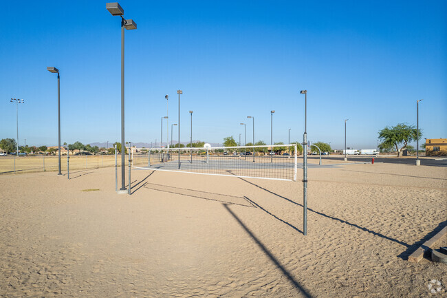 Join a game of volleyball at Somerset Academy Skyway in Goodyear.
