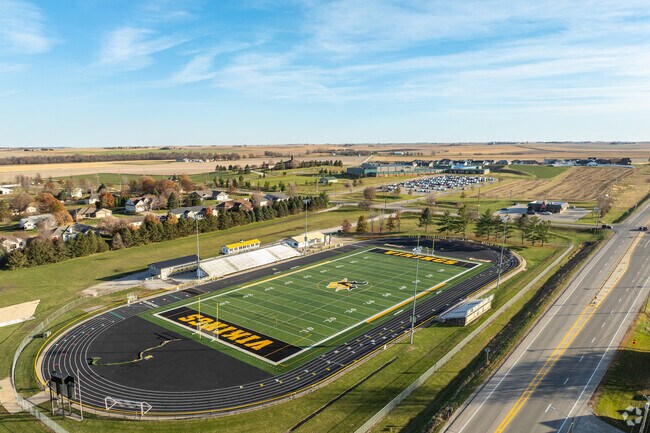 Vinton’s residents often take pride in their community’s high school sports teams.