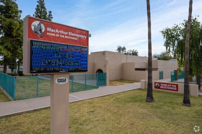 MacArthur Elementary in Mesa is home of the Mustangs!