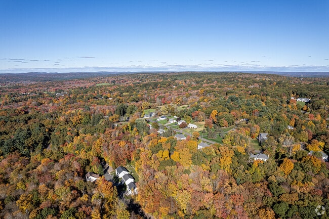 Tolland residents enjoy New England country living with rolling tree-lined hills.