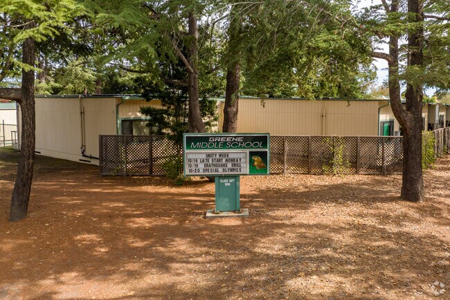 Greene Middle School in Palo Alto fosters academic excellence throughout the programs.