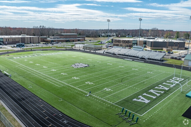 Batavia High School has an all turf football field located on campus in Batavia.