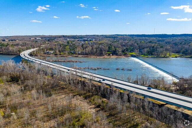 The James River runs right through Sleepy Hollow.