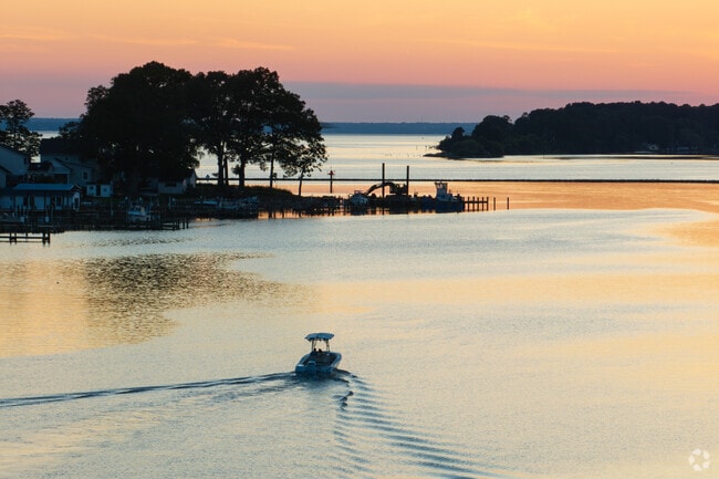 The sunset cruises in Newburg are some of the best in Maryland.