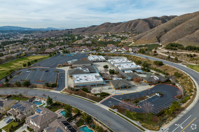 Chapman Heights offers a sprawling campus when viewed from above.