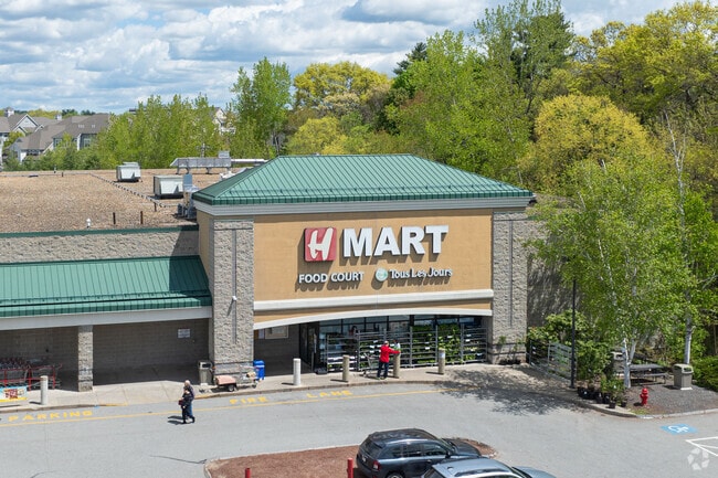 H Mart near Woburn, is the second largest Korean market in Massachusetts.