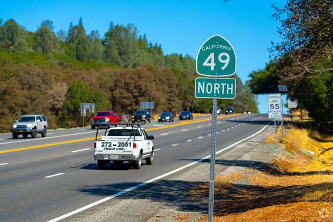California State Route 49 connects Lake of the Pines to Auburn and Grass Valley.