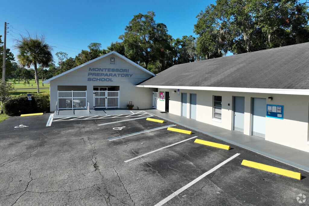 The Montessori Preparatory School of Ocala has gated entrances to ensure student safety.