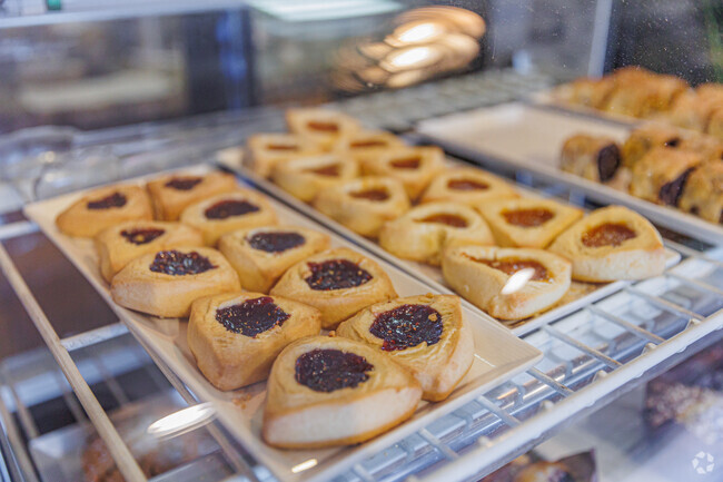Cafe Tazza offers fresh baked goods along with their multitude of caffeinated beverages.