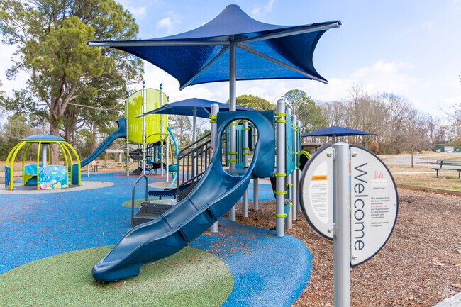 Bennetts Creek Park near Cyprus features vibrant playgrounds kids love.