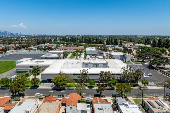 Crenshaw Arts-Technology Charter High School serves grades 9-12.