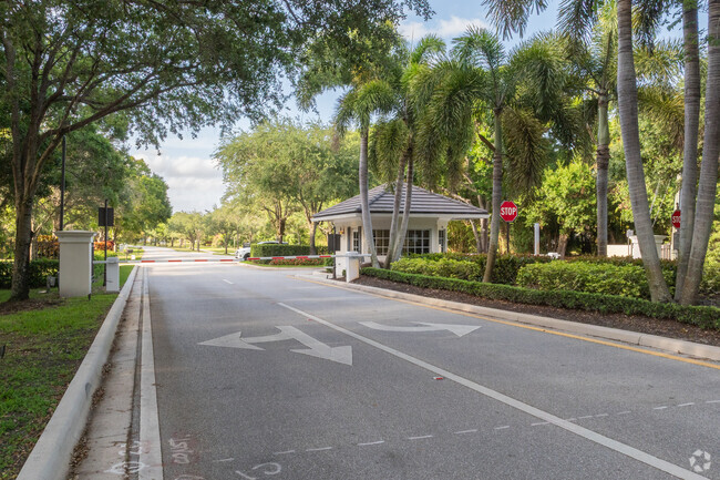 Steeplechase residents have peace of mind with an around-the-clock guardhouse.