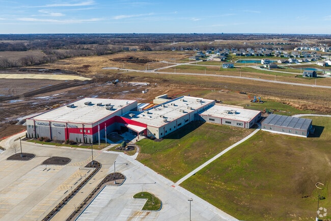 Northland Christian School aerial view.