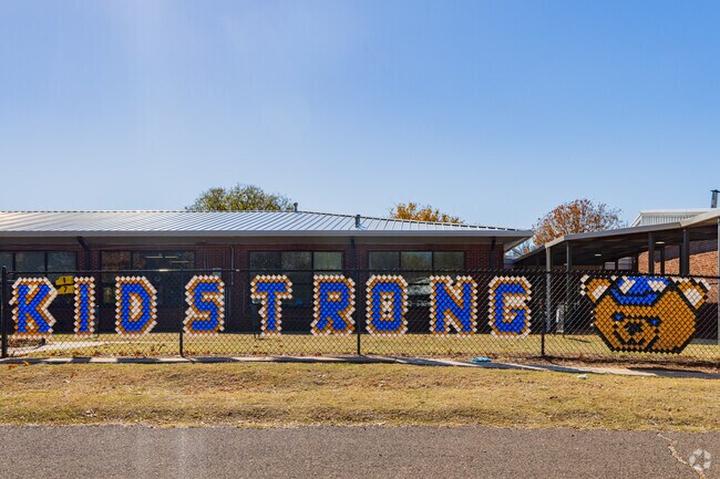 Here is the back of Katherine I. Daily Elementary School