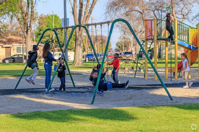 Kids from Collins often head to Ramona Park after school.