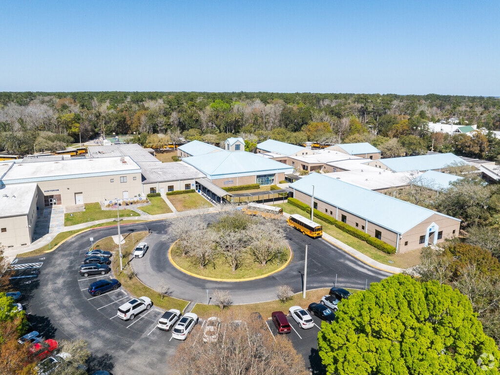 Before high school, students can attend Alice B. Landrum Middle School.