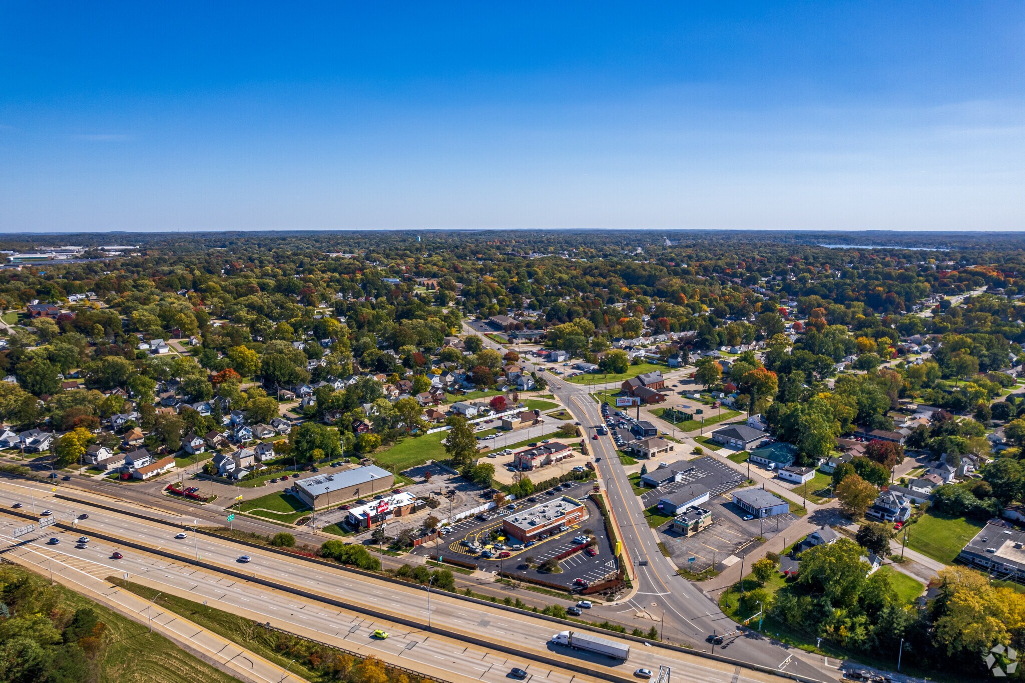 A view of the Ellet neighborhood.
