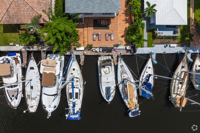 Hendricks Isles offers private docks, ideal for luxury waterfront living.