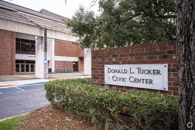 The Donald L. Tucker Civic Center lies on the Florida State University campus.