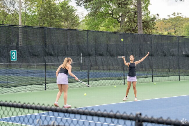 Play some tennis at Ensley Park near Sherman Heights.