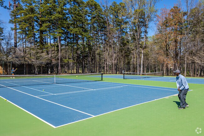 Enjoy watching a tennis lesson being conducted at Carmel Road Park in Montibello.