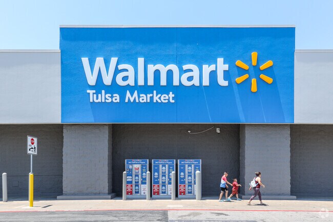 Walmart Tulsa Market is one of many grocery options available in Columbus neighborhood.